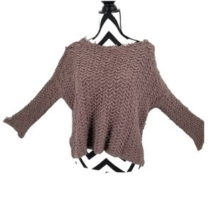 Free People Chunky Boho Sweater Size XS